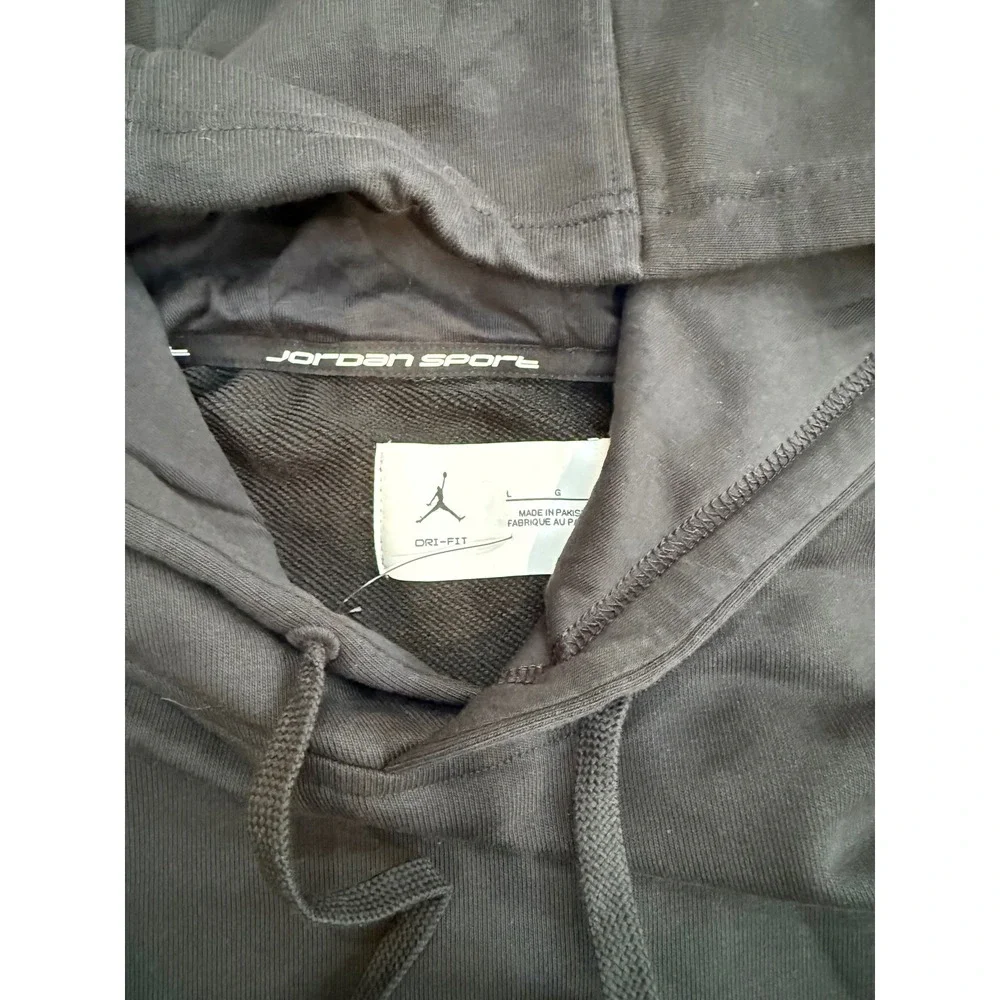 Jordan Sport‎ Dri-FIT Maison Des Champions Floral Hoodie Black Neon Yellow Large